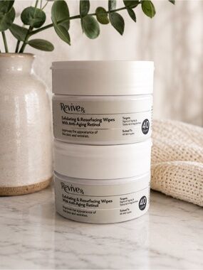 REVIVE Rx Exfoliating Resurfacing Wipes Anti-Aging Retinol 40ct (SEALED) x 2